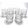 Bidebuvar 6lı Kurukafa Şeffaf Cam Shot Bardağı Seti 6x5 cm
