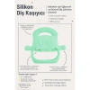 Bidebuvar Açık Yeşil Bebek Silikon Diş Kaşıyıcı