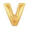 Bidebuvar Altın Sarısı Folyo Harf Balon 1 Metre