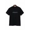 Bidebuvar Anneler Günü Mom Çiçek Temalı Baskılı Oversize Bisiklet Yaka T-shirt - Siyah