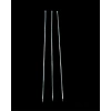 Bidebuvar Burgulu Kuşbaşı Şişi - Metal - Kalın Kare - 50 cm