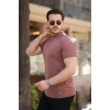 Bidebuvar Erkek Yarım Balıkçı Yaka Kısa Kollu T-shirt