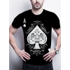 Bidebuvar Erkekkısa Kollu Yuvarlak Yaka Desenli Viskon T-shirt