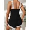Bidebuvar Kadın Askılı V Yakalı Viskon Bluz Ve Short Gecelik Takım