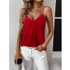 Bidebuvar Kadın Ip Askılı V Yakalı Sandy Bluz
