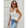 Bidebuvar Kadın Kolsuz U Yaka Askılı Triko Bluz