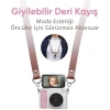 Bidebuvar Katlanabilir Ekranlı Mini Vlog Kamerası - Anahtarlık Boyutu - 2K Kalite