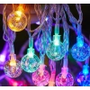 Bidebuvar Kristal Top Gün Işığı Dekoratif Işık 5 Metre 28 LED