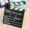 Bidebuvar Küçük Boy Dekoratif Sinema Klaketi - Ahşap Tasarım - 20x20 cm