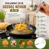 Bidebuvar Metal Kevgir - Paslanmaz Çelik - 16 cm