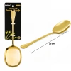 Bidebuvar Metal Servis Kaşığı - 25 cm - Gold Renk