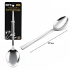 Bidebuvar Metal Servis Kaşığı - Krom Renk - 27 cm