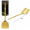 Bidebuvar Metal Servis Spatulası - Gold Renk - 27 cm
