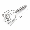 Bidebuvar Patates Ezici - Kalp Şekilli - Paslanmaz Çelik - 26 cm Uzunluk