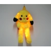 Bidebuvar Peluş Işıklı Oynar Kulaklı Pikachu Sırt Çantası