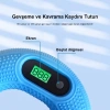 Bidebuvar Sayaçlı El Güçlendirme Halkası - Akıllı Egzersiz Aleti - 30 LB