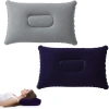 Bidebuvar Şişme Kamp ve Yolculuk Yastığı - Ergonomik - Kadife Yüzey