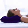 Bidebuvar Şişme Kamp ve Yolculuk Yastığı - Ergonomik - Kadife Yüzey