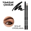 Bidebuvar Siyah Waterproof Göz Kalemi