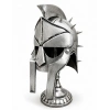 Bidebuvar Spartalı Gladyatör Miğferi Biblosu - Metal - 45x20 cm Dekoratif Obje