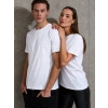 Bidebuvar Unisex Kısa Kollu Bisiklet Yaka Basic Viskon Bluz