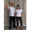 Bidebuvar Unisex Kısa Kollu Bisiklet Yaka Basic Viskon Bluz