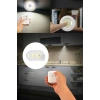 Bidebuvar Uzaktan Kumandalı Yapışkanlı 3lü Led Spot Lamba