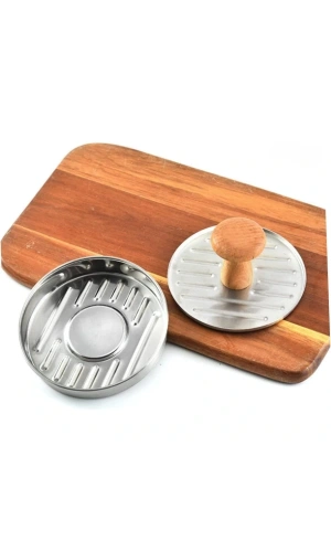 Bidebuvar 10 cm Hamburger Press