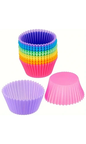 Bidebuvar 12li Silikon Muffin Kalıbı