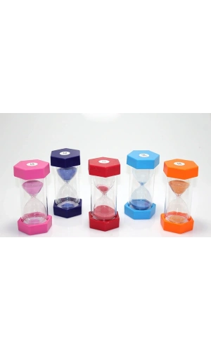 Bidebuvar 15 Dk Renkli Kum Saati