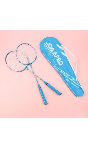 Bidebuvar 2li Badminton Raket Seti