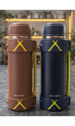 Bidebuvar 2000 ml Çift Katmanlı Vakumlu Paslanmaz Çelik Termos