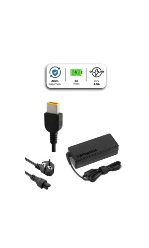 Bidebuvar 20V 4.5A USB Pin 90W LENOVO İçin Laptop Adaptör