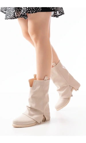 Bidebuvar 270-3045 Bej Günlük Kadın Bot