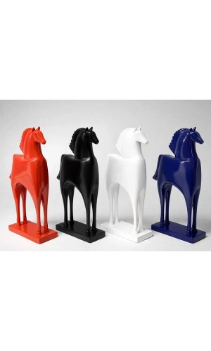 Bidebuvar 27x15 cm Özel Tasarım Polyester At Figürü