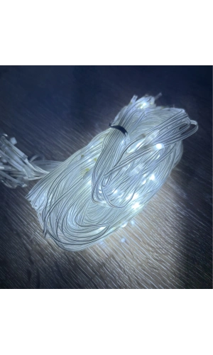 Bidebuvar 2x2 Perde 192 LED Beyaz Işık - 8 Fonksiyonlu