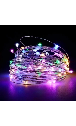 Bidebuvar 3 Metre RGB Pilli Peri Led
