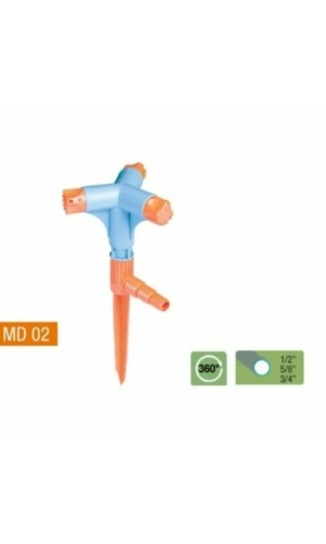 Bidebuvar 3 Yönlü & Normal Sprink Fıskiye (Kısa Meme)