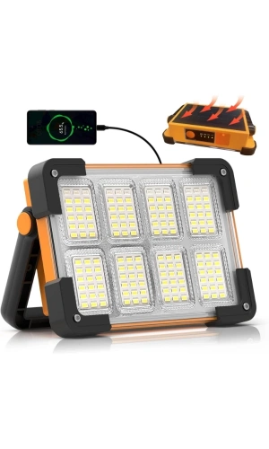 Bidebuvar 3600mAh Pil 4 Seviyeli Şarjlı Standlı LED