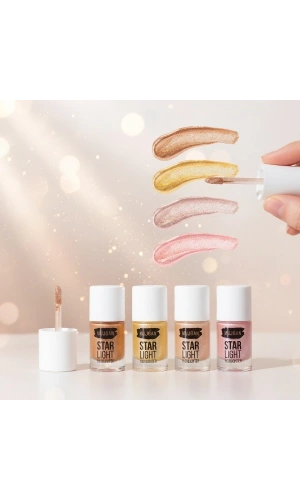 Bidebuvar 4lü Likit Highlighter Aydınlatıcı Seti