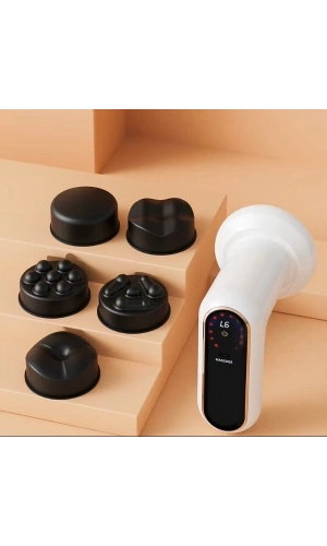 Bidebuvar 5 Başlıklı Titreşimli Sıkılaştırıcı Masaj Makinesi