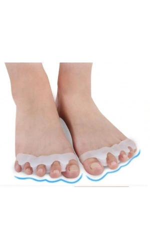 Bidebuvar 5 PARMAK AYIRAN GEÇMELI MAKARA BEYAZ RENK