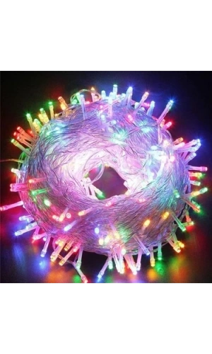 Bidebuvar 5m 30 Led RGB 2 Kademeli Şeffaf Kablo