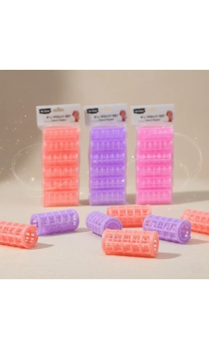 Bidebuvar 6lı Bigudi Seti