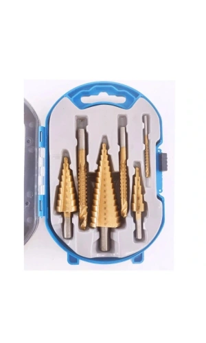 Bidebuvar 6 Parça Kademeli Matkap Ucu Seti