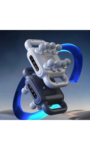 Bidebuvar 8 Başlıklı Şarjlı Isıtmalı Masaj Aleti