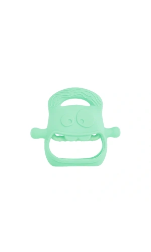 Bidebuvar Açık Yeşil Bebek Silikon Diş Kaşıyıcı