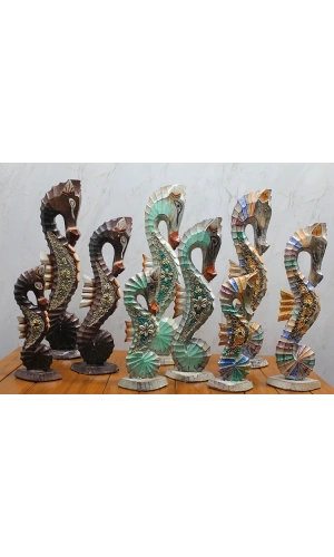 Bidebuvar Ahşap 3lü Denizatı Kumlu