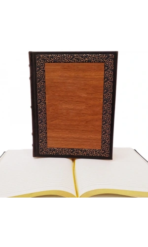 Bidebuvar Ahşap Deri Defter