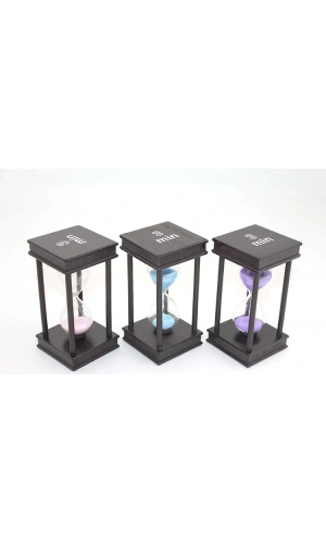 Bidebuvar Ahşap Kum Saati 3 DK